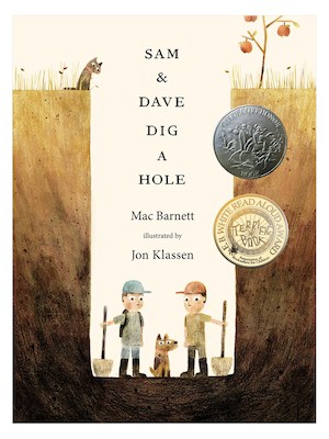 sam and dave dig a hole - Little Fun Club Book Subscription Club