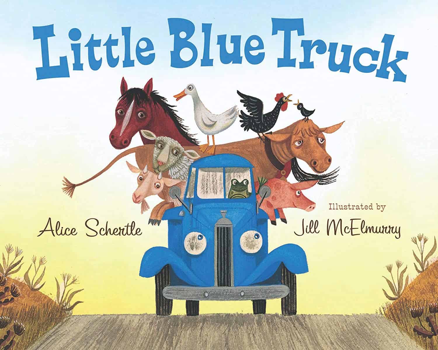 Little Blue Truck Board Book Little Fun Club