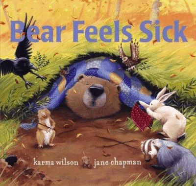Books For Toddlers: Best Books for 2-3 year olds - bear feels sick