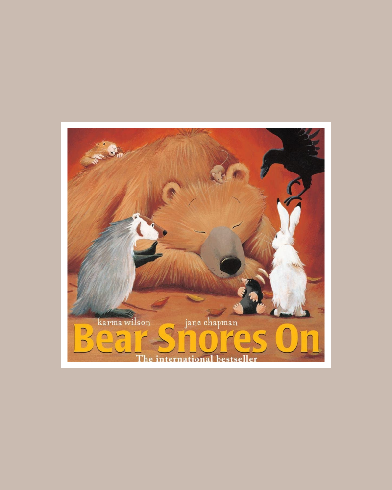 Books for Ages 1 to 2 - Bear Snores On